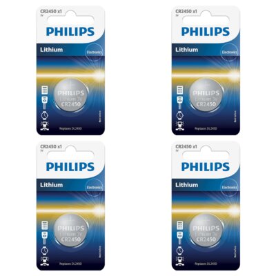 Bateria CR2450 PHILIPS (4 szt.)