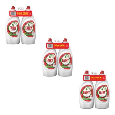 Płyn do mycia naczyń FAIRY Granat 3 x 1800 ml