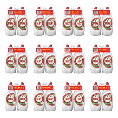 Płyn do mycia naczyń FAIRY Granat 12 x 1800 ml