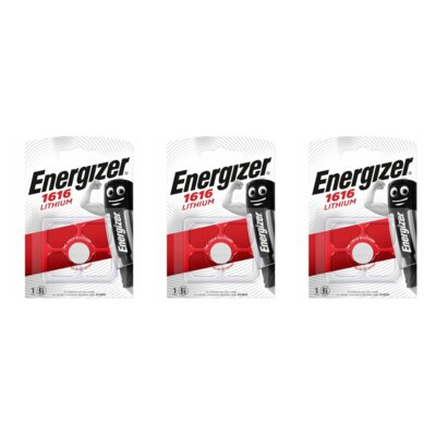 Bateria CR1616 ENERGIZER Lithium ENEBCR1616 (3 szt.)