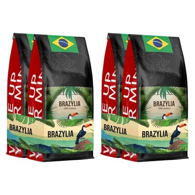 Kawa ziarnista BLUE ORCA COFFEE Brazylia Arabica 2 x 2 kg
