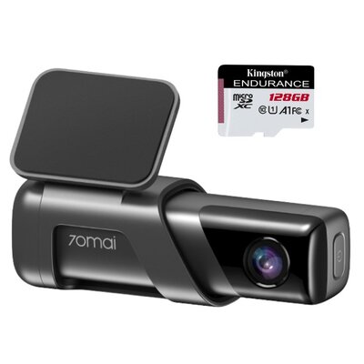 Wideorejestrator 70MAI Dash Cam M500 32GB + Karta pamięci KINGSTON Endurance microSDXC 128GB
