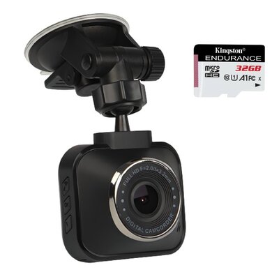 Wideorejestrator BLOW Blackbox DVR F700 + Karta pamięci KINGSTON Endurance microSDHC 32GB
