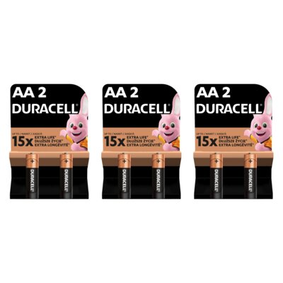Baterie AA LR6 DURACELL Extra Life (6 szt.)