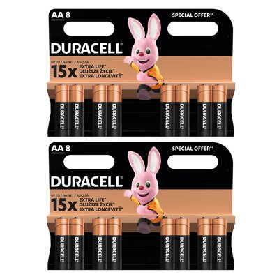 Baterie AA LR6 DURACELL Extra Life (16 szt.)