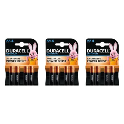 Bateria AA LR6 DURACELL Optimum (12 szt.)