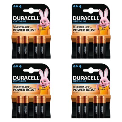 Bateria AA LR6 DURACELL Optimum (16 szt.)