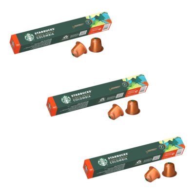 Kapsułki STARBUCKS Columbia do ekspresu Nespresso (30 szt.)
