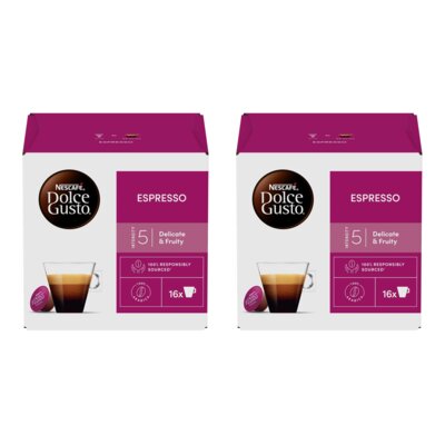 Kapsułki NESCAFE Espresso do ekspresu Nescafe Dolce Gusto (32 szt.)