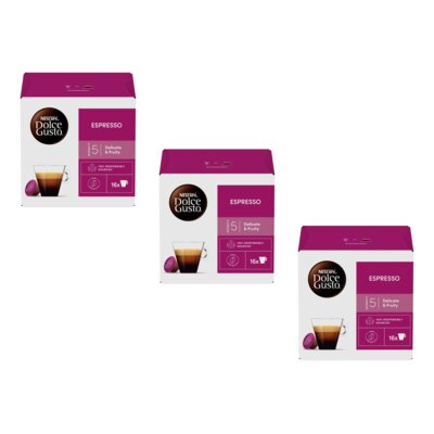 Kapsułki NESCAFE Espresso do ekspresu Nescafe Dolce Gusto (48 szt.)