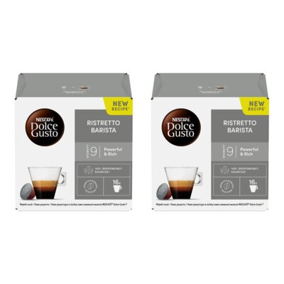 Kapsułki NESCAFE Ristretto Barista do ekspresu Nescafe Dolce Gusto (32 szt.)