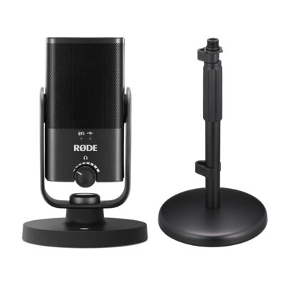 Mikrofon RODE NT-USB mini Kardioidalny + Statyw RODE DS1
