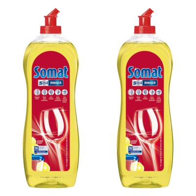 Nabłyszczacz do zmywarek SOMAT Lemon & Lime 2 x 750 ml
