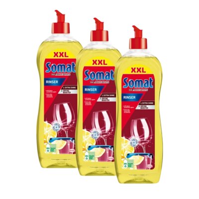 Nabłyszczacz do zmywarek SOMAT Lemon & Lime 3 x 750 ml