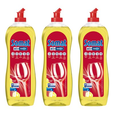 Nabłyszczacz do zmywarek SOMAT Lemon & Lime 3 x 750 ml