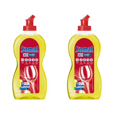 Nabłyszczacz do zmywarek SOMAT Lemon & Lime 2 x 500 ml