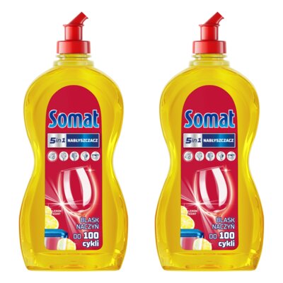 Nabłyszczacz do zmywarek SOMAT Lemon & Lime 2 x 500 ml