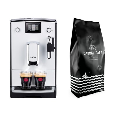 Ekspres NIVONA NICR 560 + Kawa ziarnista CABRAL CAFE Black 1 kg (Rzemieślnicza)