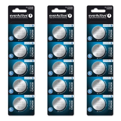 Bateria CR2430 EVERACTIVE (15 szt.)