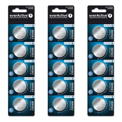 Bateria CR2450 EVERACTIVE (15 szt.)
