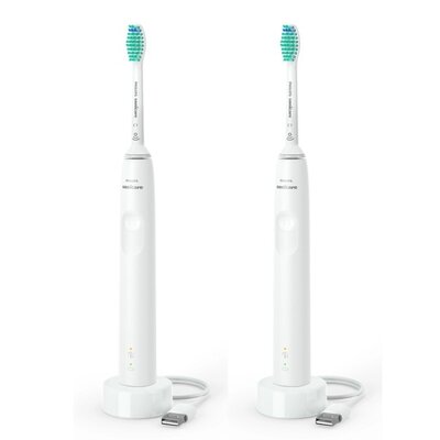 Szczoteczka soniczna PHILIPS Sonicare Series 3100 HX3671/13 (2 sztuki)
