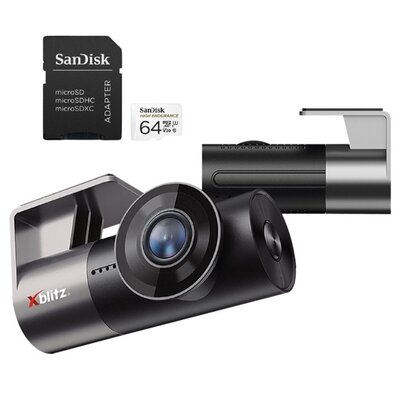 Wideorejestrator XBLITZ Z10 Slim + Karta pamięci SANDISK microSDXC 64GB