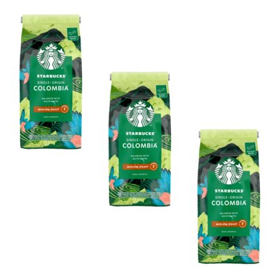 Kawa ziarnista STARBUCKS Single Origin Colombia 3 x 450 g