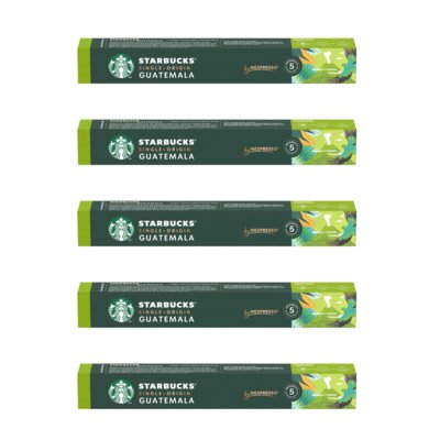 Kapsułki STARBUCKS Guatemala do ekspresu Nespresso (50 szt.)