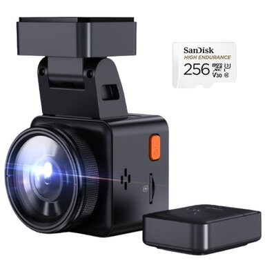 Wideorejestrator VANTRUE E1 + Karta pamięci SANDISK MicroSDXC 256GB