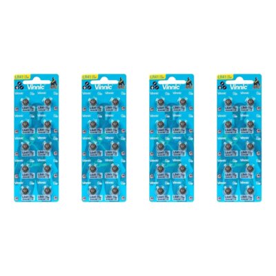 Baterie LR41 VINNIC Mini LR736 AG3 (40 szt.)