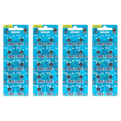 Baterie LR66 VINNIC Mini G4 (40 szt.)