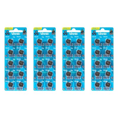 Baterie LR54 VINNIC Mini G10 (40 szt.)