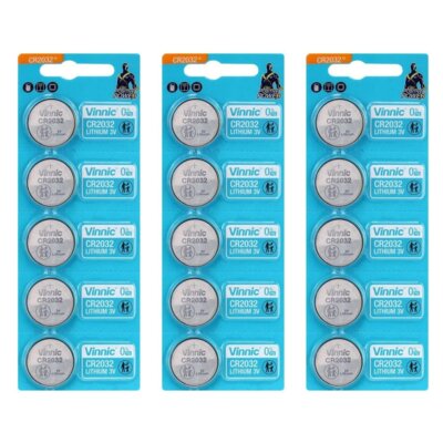 Baterie CR2032 VINNIC (15 szt.)