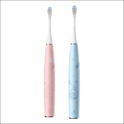 Szczoteczka soniczna OCLEAN Kids Różowy + Szczoteczka soniczna OCLEAN Kids C01000362 Niebieski
