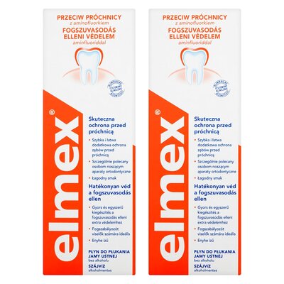 Płyn do płukania jamy ustnej ELMEX Classic 2 x 400 ml