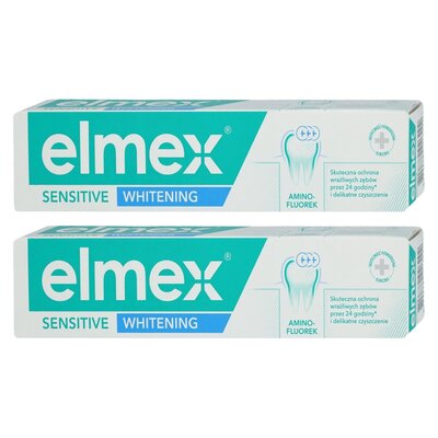 Pasta do zębów ELMEX Sensitive Whitening 2 x 75 ml