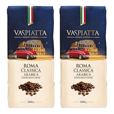 Kawa ziarnista VASPIATTA Roma Classica 2 x 1 kg