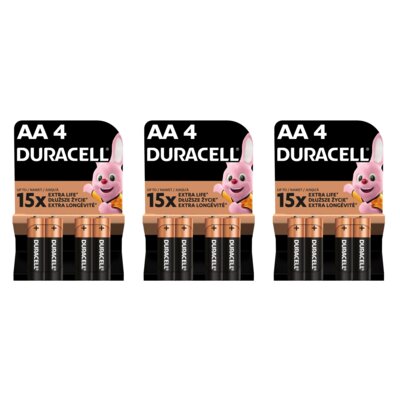 Baterie AA LR06 DURACELL (12 szt.)