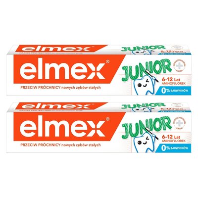 Pasta do zębów ELMEX Junior 2 x 75 ml