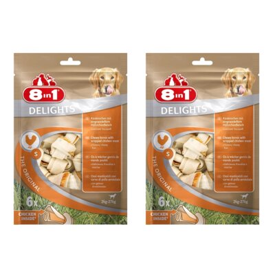 Przysmak dla psa 8IN1 Delights Bone S (12 szt.)