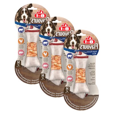 Przysmak dla psa 8IN1 Triple Flavour M (3 szt.)