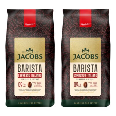 Kawa ziarnista JACOBS Barista Editions Espresso Italiano 2 x 1 kg