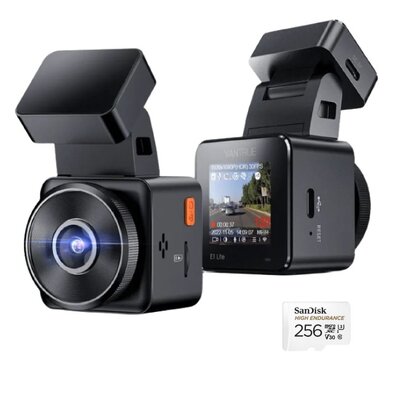Wideorejestrator VANTRUE E1 Lite + Karta pamięci SANDISK MicroSDXC 256GB
