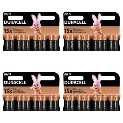 Baterie AA LR6 DURACELL (40 szt.)