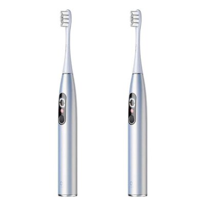 Szczoteczka soniczna OCLEAN X Pro Digital Srebrny (2 sztuki)