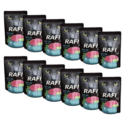 Karma dla kota RAFI Tuńczyk 12 x 100 g