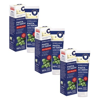 Pasta do zębów BIO MADENT Dla palaczy 100 ml 3 szt.