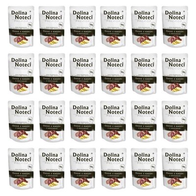 Karma dla psa DOLINA NOTECI Premium Kaczka z ziemniakami 24 x 100 g