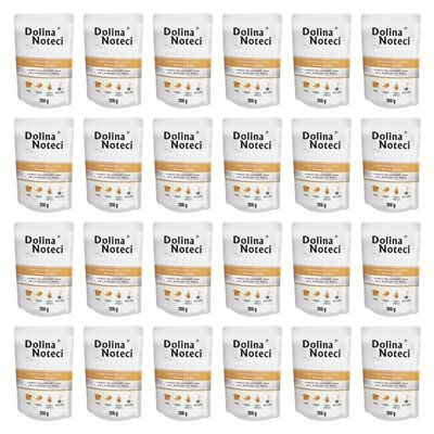 Karma dla psa DOLINA NOTECI Premium Bażant z dynią i makronem 24 x 100 g