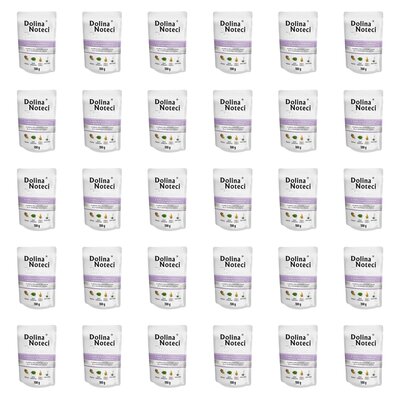 Karma dla psa DOLINA NOTECI Premium z królikiem, fasolką i ryżem brązowym 30 x 100 g